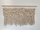 Wall sculpture tapestry "Unscripted" | Wall Hangings by Rebecca Whitaker Art. Item composed of cotton & fiber compatible with contemporary style