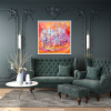 Flying High | Oil And Acrylic Painting in Paintings by Shazia Imran | Dubai in Dubai. Item made of canvas & synthetic