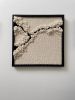 Woven wall art frame (Gorge 003) | Tapestry in Wall Hangings by Elle Collins. Item made of oak wood with cotton works with minimalism & mid century modern style