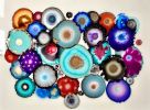 Kaleidoscope | Mixed Media by Laura Van Horne Art | Gray Sky Gallery in Seattle. Item composed of wood in minimalism or mid century modern style