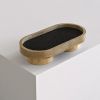 Podium Tray Oval S | Serving Tray in Serveware by Mianzi. Item composed of bamboo
