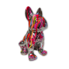 Pop Bulldog | Sculptures by Anastasiia Krykun. Item made of ceramic works with modern style