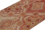 Rug & Kilim’s Distressed Runner in Red, Gold and Beige-Brown | Area Rug in Rugs by Rug and Kilim
