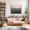 Almost Forgotten | Oil And Acrylic Painting in Paintings by Victoria Primicias. Item composed of wood and canvas in minimalism or contemporary style