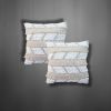 Boho Barfi Cushion Cover (SET OF 2) | Pillows by MEEM RUGS. Item made of cotton compatible with boho style