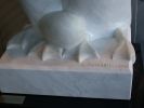 Great Auk Family | Public Sculptures by Jim Sardonis | New England Aquarium in Boston. Item composed of marble