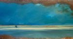 Evening Light | Mixed Media in Paintings by Copper Inc | Marrinan Gallery in Wellfleet. Item composed of copper in contemporary or coastal style