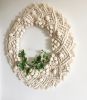 Macrame Mandala Wreath | Macrame Wall Hanging in Wall Hangings by Damla. Item composed of cotton & fiber compatible with boho style