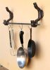 Railroad Anchor Pot & Pan Hanger (wall mounted) | Pull in Hardware by RailroadWare Lighting Hardware & Gifts. Item made of steel works with industrial style