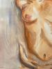 Her ability to harness chaos | Watercolor Painting in Paintings by Eve Devore. Item composed of cotton and paper in mid century modern or contemporary style