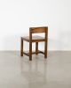 Exotic Solid Wood Outdoor Dining Chair from Costantini | Chairs by Costantini Design. Item made of wood