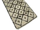 Handmade Berber Rug, Moroccan Vintage Rug | Runner Rug in Rugs by Marrakesh Decor. Item composed of wool compatible with boho and mid century modern style