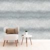 Sand Stripe Wallpaper in Cool Grey | Wall Treatments by Eso Studio Wallpaper & Textiles. Item made of paper works with boho & minimalism style