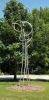 Exuberance Squared | Public Sculptures by Dave Caudill. Item made of steel