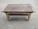 Upcycled white ash coffee table | Tables by FrostCanyon Designs/Bo Sanders/the shop. Item composed of wood compatible with country & farmhouse and rustic style