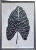 Leaf | Mosaic in Art & Wall Decor by Julia Gorbunova. Item made of glass works with minimalism & contemporary style