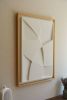 No. 114 Japandi Plaster Wall Relief - Scandinavian Decor | Wall Sculpture in Wall Hangings by Joseph A