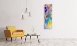 Happy Days - I Love You | Oil And Acrylic Painting in Paintings by Swann Freslon. Item made of canvas with synthetic