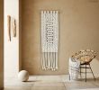 Figure II - Monochromatic Modern Macrame | Macrame Wall Hanging in Wall Hangings by Zora Studio. Item composed of cotton in minimalism or contemporary style