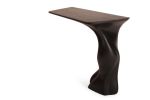 Amorph Frolic Console, Ebony Stained, Wall-Mounted, Facing L | Console Table in Tables by Amorph. Item composed of wood