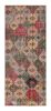 Vintage Zeki Müren Runner with Multicolor Geometric Patterns | Area Rug in Rugs by Rug and Kilim