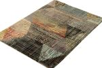 Rug & Kilim’s Abstract Rug with Polychromatic Striae | Area Rug in Rugs by Rug and Kilim