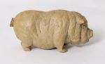 The Salt-Pig – Hand-Sculpted Ceramic Salt Shaker | Hardware by Holzkunst Samuel Meisinger. Item made of concrete works with art deco & rustic style