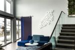 Island Series | Wall Sculpture in Wall Hangings by Jeffries Glass. Item composed of aluminum & glass