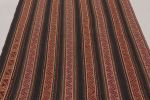 Vintage Persian Kilim, Vertical Stripes with Nomadic | Area Rug in Rugs by Rug and Kilim