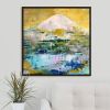 Mt. Rainier | Prints by Debby Neal Arts | west elm in Seattle. Item made of canvas with synthetic