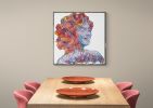 ELEGANT MARYLIN MONROE FOREVER | Oil And Acrylic Painting in Paintings by Virginie SCHROEDER. Item made of canvas works with art deco style