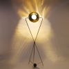 Iris Floor Lamp | Lamps by lightexture. Item made of brass works with modern style
