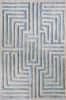 Knossos Maze Hand-Tufted Area Rug | Rugs by Kevin Francis Design. Item made of fabric with fiber works with contemporary & eclectic & maximalism style