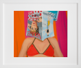 Lena Dunham Upside Down | Prints by Helena Wurzel. Item made of paper & synthetic