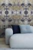 Blueberry Crumble Wallpaper in Violet | Wall Treatments by Eso Studio Wallpaper & Textiles. Item made of paper works with boho & country & farmhouse style