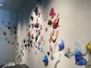 Follow The Wind Wherever It Blows | Wall Sculpture in Wall Hangings by Leisa Rich. Item composed of metal and synthetic