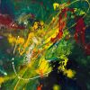 Tu m'enerves! | Oil And Acrylic Painting in Paintings by Checa Art. Item made of canvas