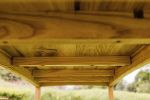 Custom Ash and Elm dining table & bench | Tables by Gill CC Woodworks. Item composed of wood