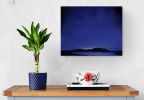 Sunapee Silhouette | Oil And Acrylic Painting in Paintings by Kate Wilson Fine Art. Item composed of canvas & synthetic compatible with minimalism and contemporary style