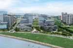 10 Design | Gaoxin Hi-Tech Commercial Hub | Architecture by 10 DESIGN. Item made of metal with cement