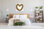Heart of Happiness | Oil And Acrylic Painting in Paintings by DaggArt. Item made of canvas compatible with boho and modern style