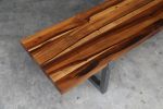 Solid Wood and Steel Bench or Table from Costantini, Donato | Benches & Ottomans by Costantini Design. Item made of wood & steel