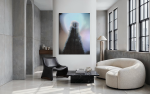The One To Wait - Limited Edition Abstract Giclée Canvas Art | Prints in Paintings by ZYŪMIN. Item made of wood with canvas works with minimalism & contemporary style