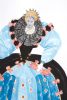 Painting "Above You Is The Queen" | Oil And Acrylic Painting in Paintings by Sandra Mack-Valencia. Item made of paper & synthetic