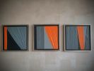 Abstract Art Contemporary Wall Decor, 3D Canvas Painting | Collage in Paintings by Sarmal Design. Item made of canvas with fiber works with boho & minimalism style