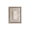 Collage Risorse Bianco Perla | Mixed Media by Kim Fonder. Item composed of wood & canvas