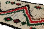 Vintage Moroccan Runner with Polychromatic Geometric Pattern | Area Rug in Rugs by Rug and Kilim