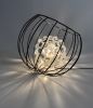 Glass Orb Table Lamp | Lamps by Claudine Gevry Studio. Item made of metal with glass