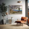 Cactus, Mountains and Rain Clouds | Photography by Richard Silver Photo. Item composed of paper in contemporary or country & farmhouse style