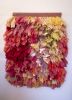 Pink Rag Weaving | Macrame Wall Hanging in Wall Hangings by Kristy Bishop Studios. Item composed of fabric and fiber